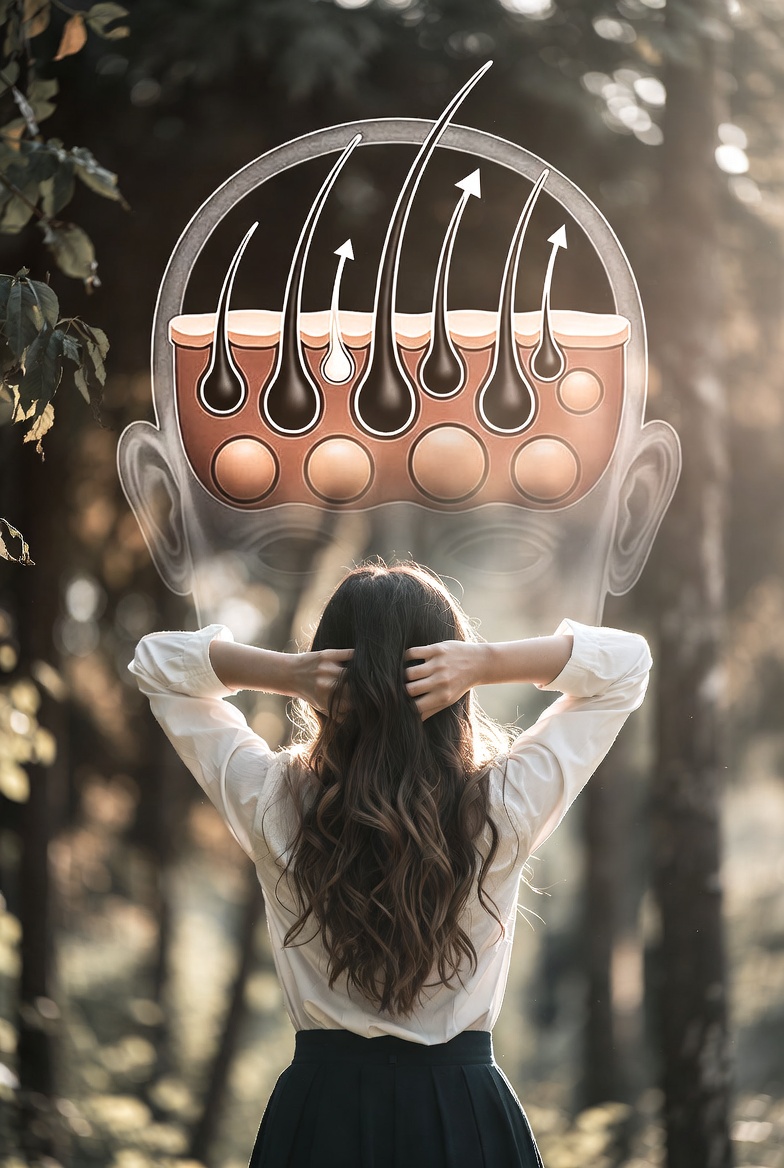 Medical professional preparing PRP injection for hair restoration