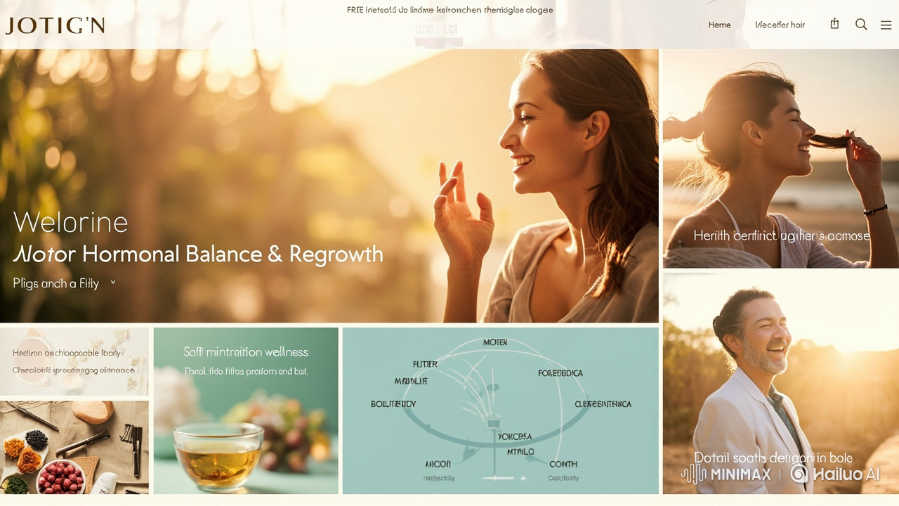 Woman meditating to manage stress-related hair loss